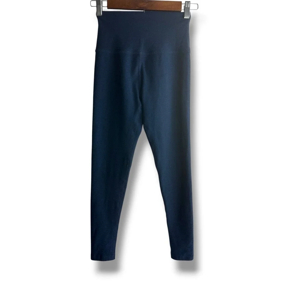 Beyond Yoga Spacedye Leggings Women S Navy Blue High Waisted Activewear